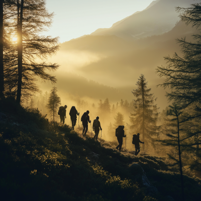 Misty Mountain Hike