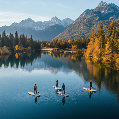 Tech Leaders Paddleboarding