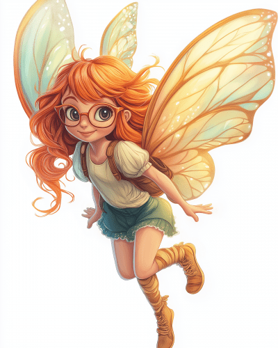 Tiny Fairy Full Body Portrait