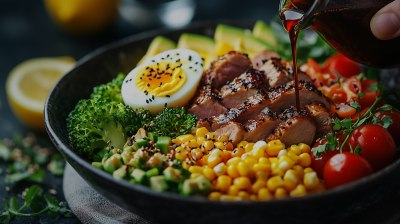 Colorful Healthy Meal Bowl