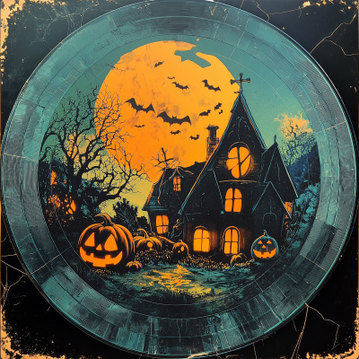 Halloween Compilation Record Sleeve