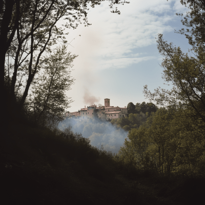 Distant Landscape View