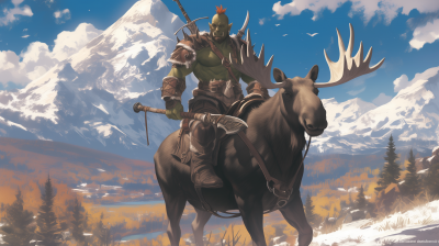 Orc Riding Moose