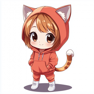 Cute Anime Animal Character