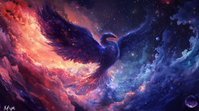 Celestial Water Phoenix