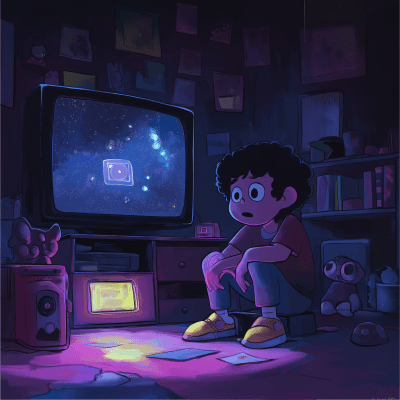 80s Steven Universe Concept Art