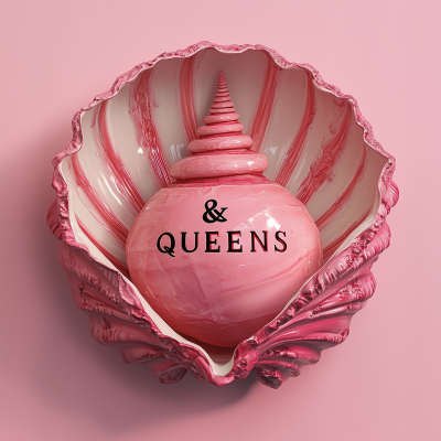 Pink Shell with Queens