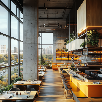 Modern Restaurant Interior Design