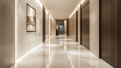 Modern Villa Corridor