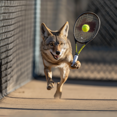 Coyote Tennis Match