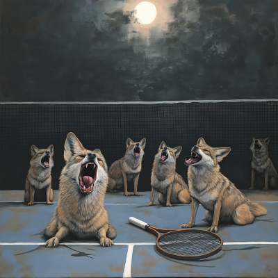 Crying Coyotes on Court