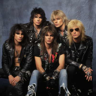 80s Glam Metal Band