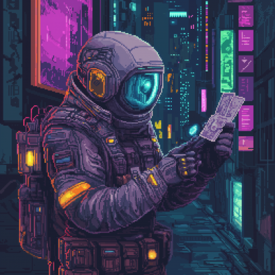 Simple Sci-Fi Pixel Art