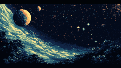 16bit Starfield