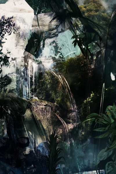 Anime Jungle Background