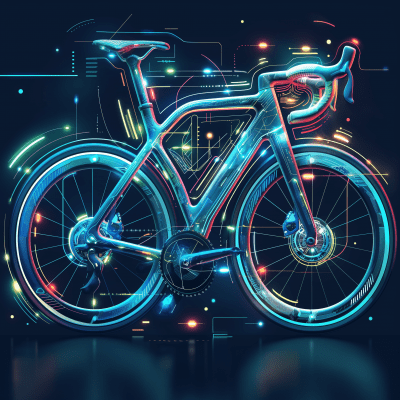 Futuristic Bicycle Icon