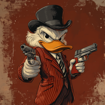 Gangster Scrooge McDuck