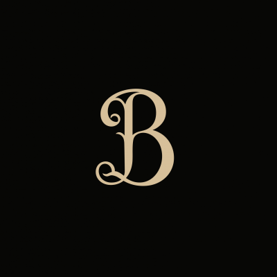 Modern Bostock Monogram Logo