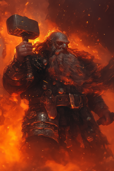 Fantasy Dwarf Warrior