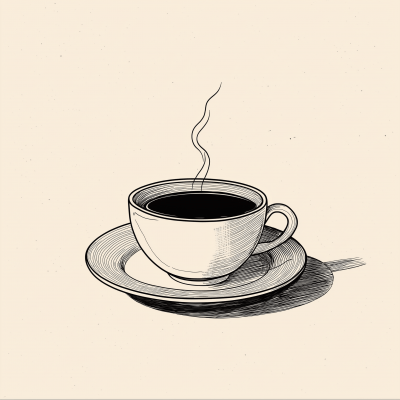 Simple Coffee Illustration