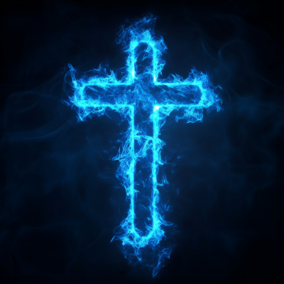 Glowing Cross