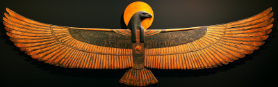 Winged Sun Disk of Ancient Egypt