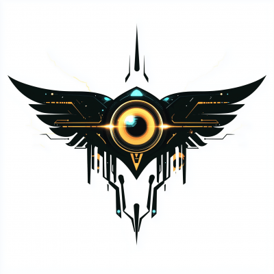 Cyberpunk Drone Logo