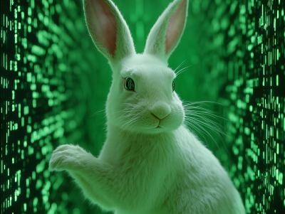 The White Rabbit in the Matrix