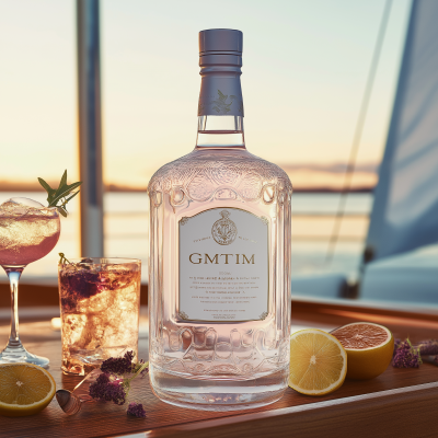 Gin Bottle by Yacht