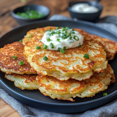 German Potato Pancakes Recipe