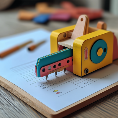 3D Kids Craft Punch Design