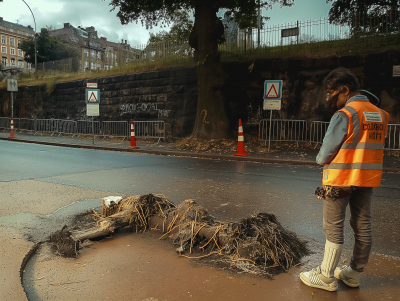 Scientist at Archaeological Dig