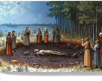 Medieval Peasants Burial