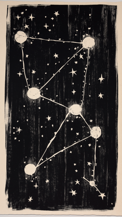 Linocut Constellations