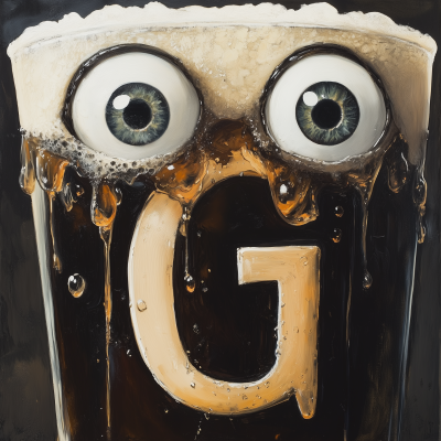 Guinness with Eyes