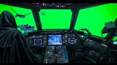 Mysterious Pilot in Cockpit