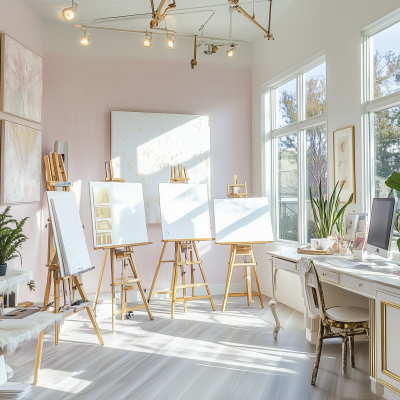 Elegant Art Studio