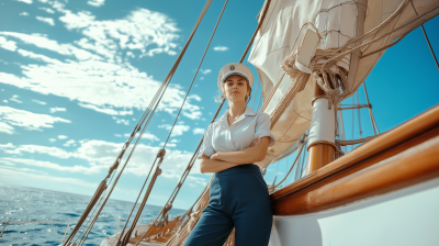 Sailor Lady at the Bow