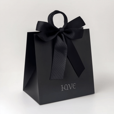 Black Shopping Bag