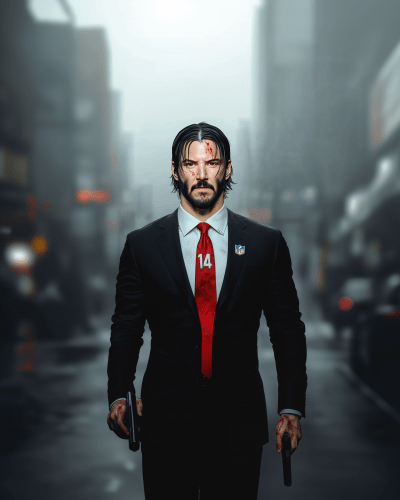 John Wick Inspired Illustration