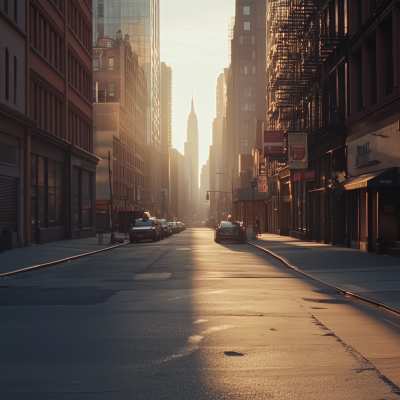 Quiet Dawn in NYC