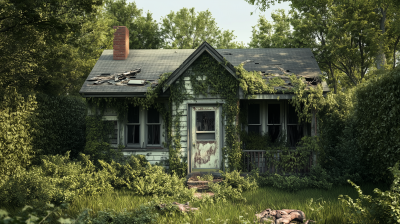Overgrown House in Queens