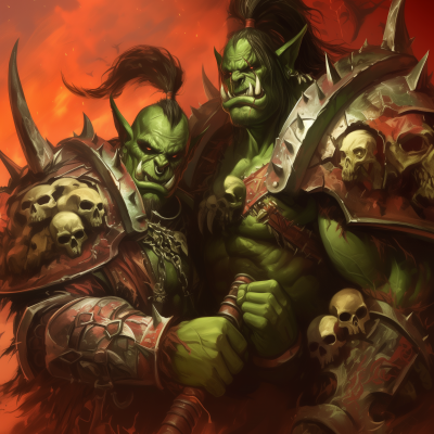 Grimdark Orc Marauders