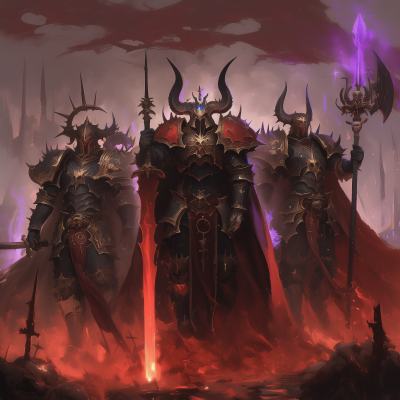 Grimdark Chaos Warriors