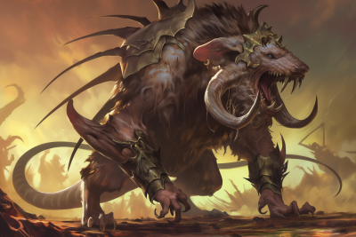 Mystic Skaven Behemoth