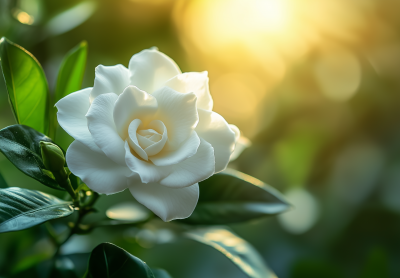 Gardenia Flower Macro