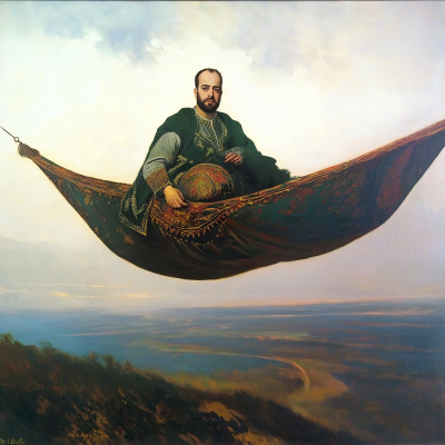 Prince on a Flying Carpet