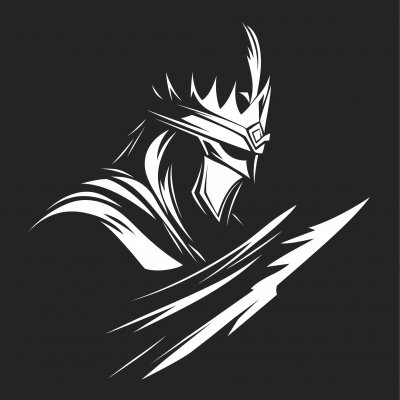 Monochromatic Logo for War Kings Brigade