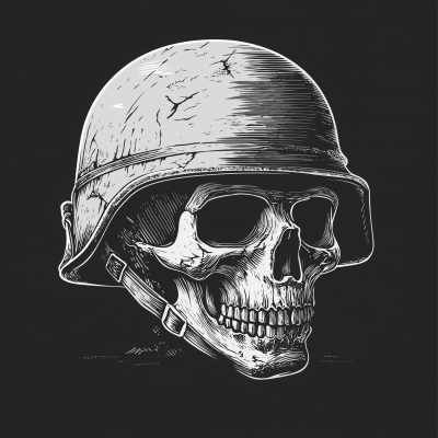 Skull Military Logo