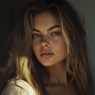 Portrait of Thylane Blondeau